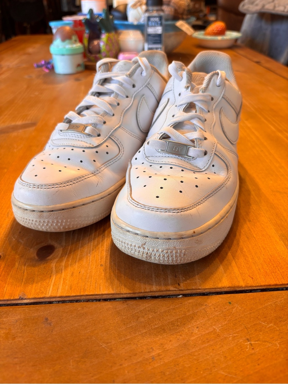 Nike womens Air force 1 ‘07 low triple white sneakers 8.5 DD8959-100